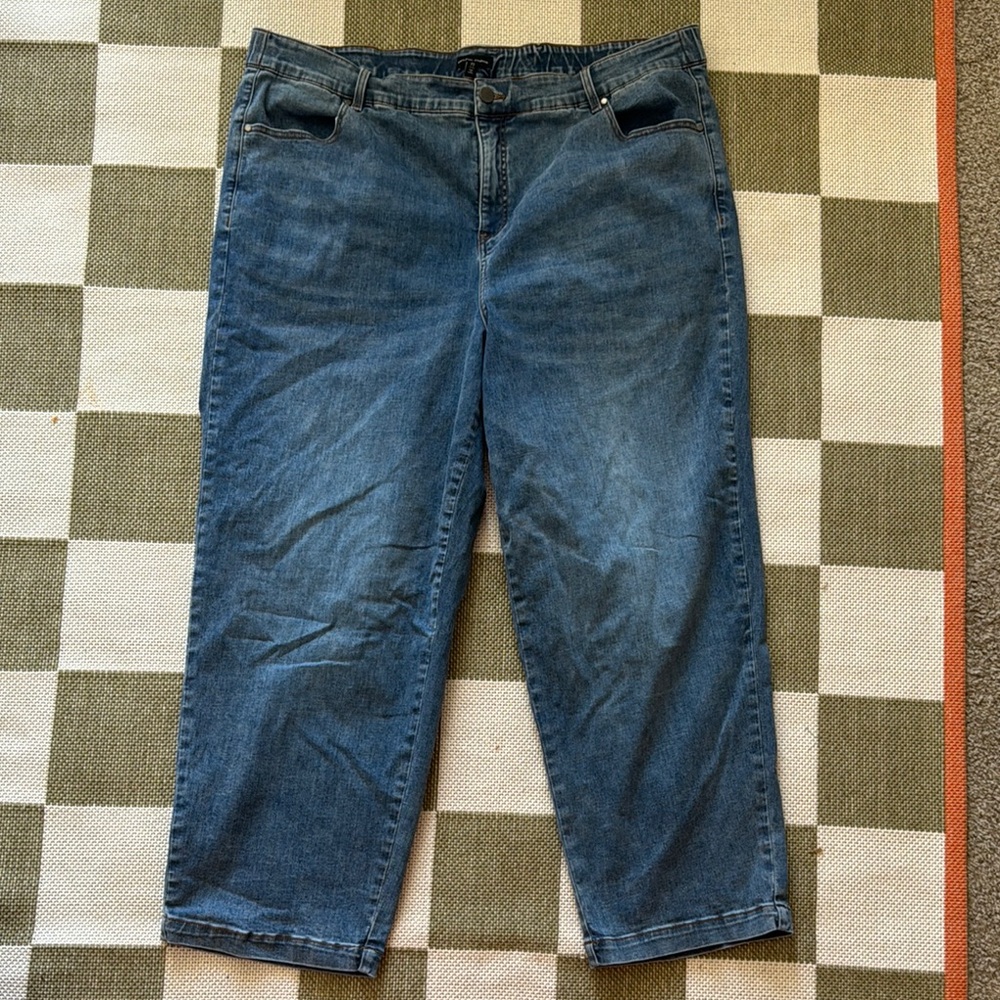 Universal Standard Elastic Waist Weekend Jean 22